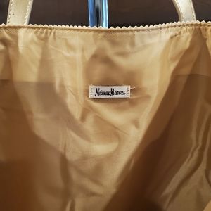 NWT Neiman Marcus gold bag